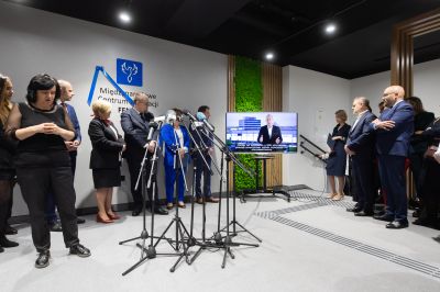 zdjęcie z oficjalnego otwarcia  Międzynarodowe Centrum Integracji Feniks przy ul. 3 Maja 13 w Rzeszowie, fot. Grzegorz Bukała, Urząd Miasta Rzeszowa